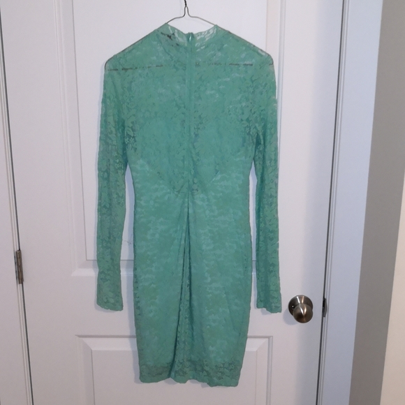 Guess - Mockneck Lace Dress - Picture 5 of 7
